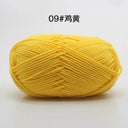 Milk Cotton Yarn Set Vibrant Ultra Soft Knitting Kit