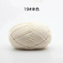 Milk Cotton Yarn Set Vibrant Ultra Soft Knitting Kit