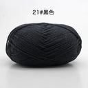 Milk Cotton Yarn Set Vibrant Ultra Soft Knitting Kit