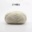 Milk Cotton Yarn Set Vibrant Ultra Soft Knitting Kit