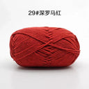 Milk Cotton Yarn Set Vibrant Ultra Soft Knitting Kit
