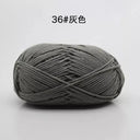 Milk Cotton Yarn Set Vibrant Ultra Soft Knitting Kit
