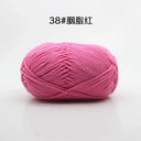 Milk Cotton Yarn Set Vibrant Ultra Soft Knitting Kit