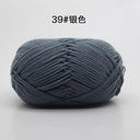 Milk Cotton Yarn Set Vibrant Ultra Soft Knitting Kit