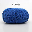 Milk Cotton Yarn Set Vibrant Ultra Soft Knitting Kit