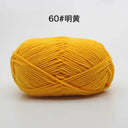 Milk Cotton Yarn Set Vibrant Ultra Soft Knitting Kit