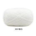 Milk Cotton Yarn Set Vibrant Ultra Soft Knitting Kit