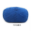 Milk Cotton Yarn Set Vibrant Ultra Soft Knitting Kit