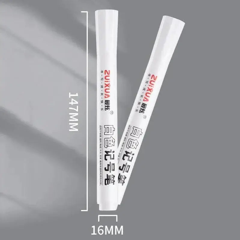 Vibrant White Gel Pen Set For Artists And Students