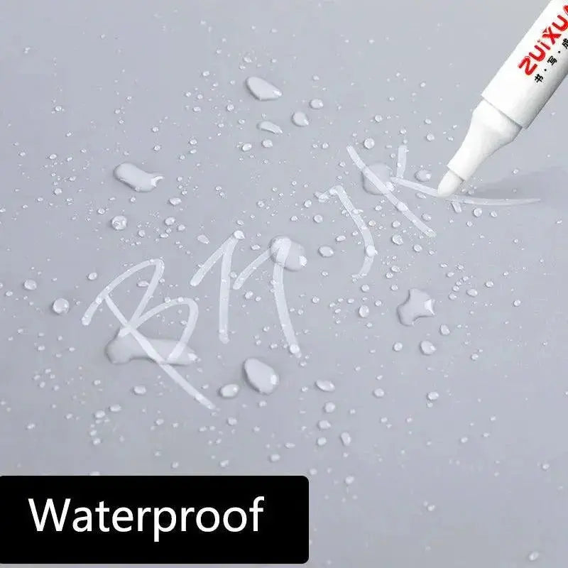 Vibrant White Gel Pen Set For Artists And Students