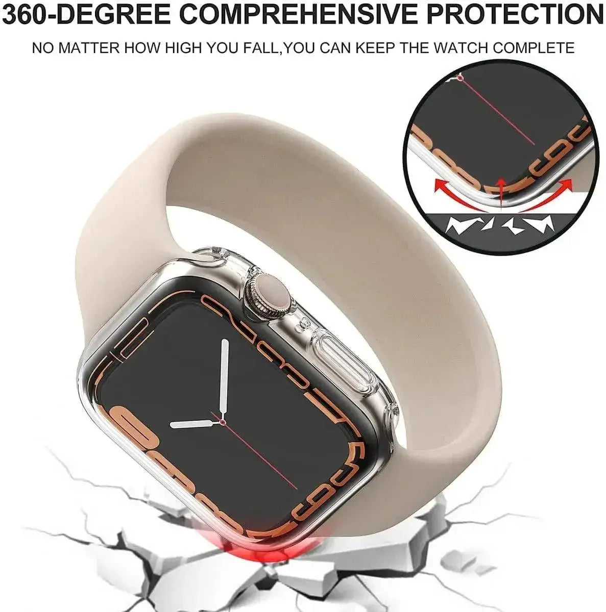 Apple Watch Band And Screen Protector Combo Shield