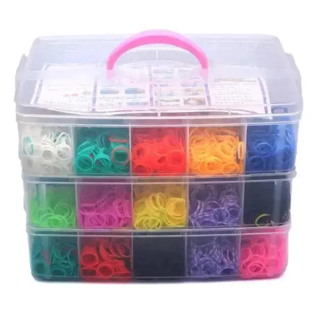 Rubber Band Bracelet Kit Creative Diy Craft Set For Kids