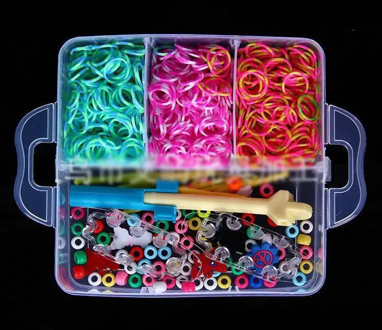 Rubber Band Bracelet Kit Creative Diy Craft Set For Kids