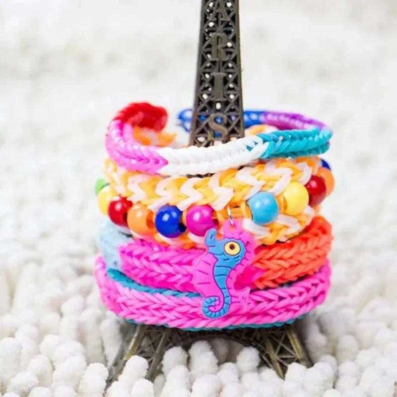 Rubber Band Bracelet Kit Creative Diy Craft Set For Kids