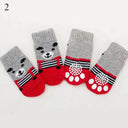 Cozy Cartoon Dog Socks With Anti Slip