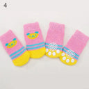 Cozy Cartoon Dog Socks With Anti Slip