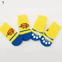 Cozy Cartoon Dog Socks With Anti Slip