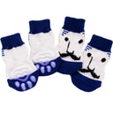 Cozy Cartoon Dog Socks With Anti Slip