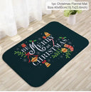 Welcoming Santa Door Mat for Homeowners