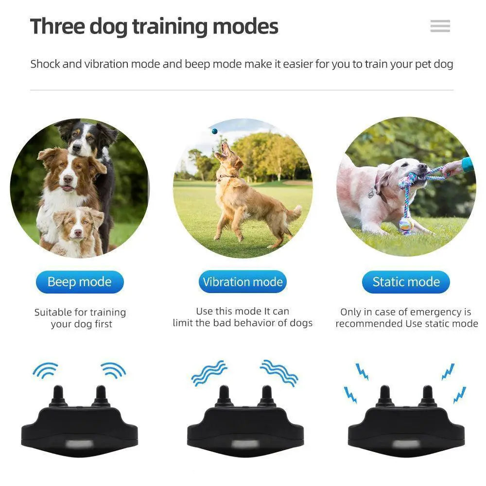 Waterproof Dog Training Collar With Long Range Technology
