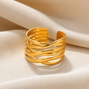 Durable Sunflower Wedding Ring for Women