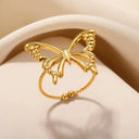 Durable Sunflower Wedding Ring for Women