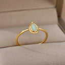 Durable Sunflower Wedding Ring for Women