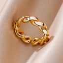 Durable Sunflower Wedding Ring for Women