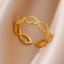 Durable Sunflower Wedding Ring for Women