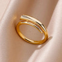 Durable Sunflower Wedding Ring for Women