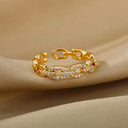 Durable Sunflower Wedding Ring for Women