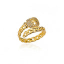 Durable Sunflower Wedding Ring for Women