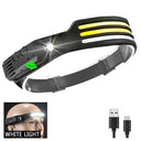 Induction Headlamp Super Bright Outdoor LED Head Torch