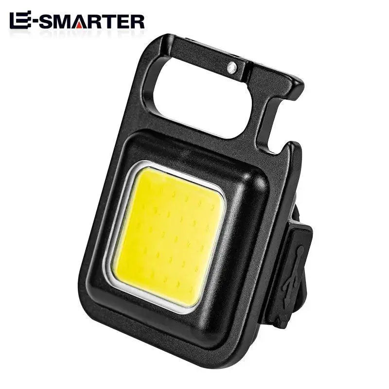 COB Flashlight Keychain Outdoor EDC Torch Tool Adventures