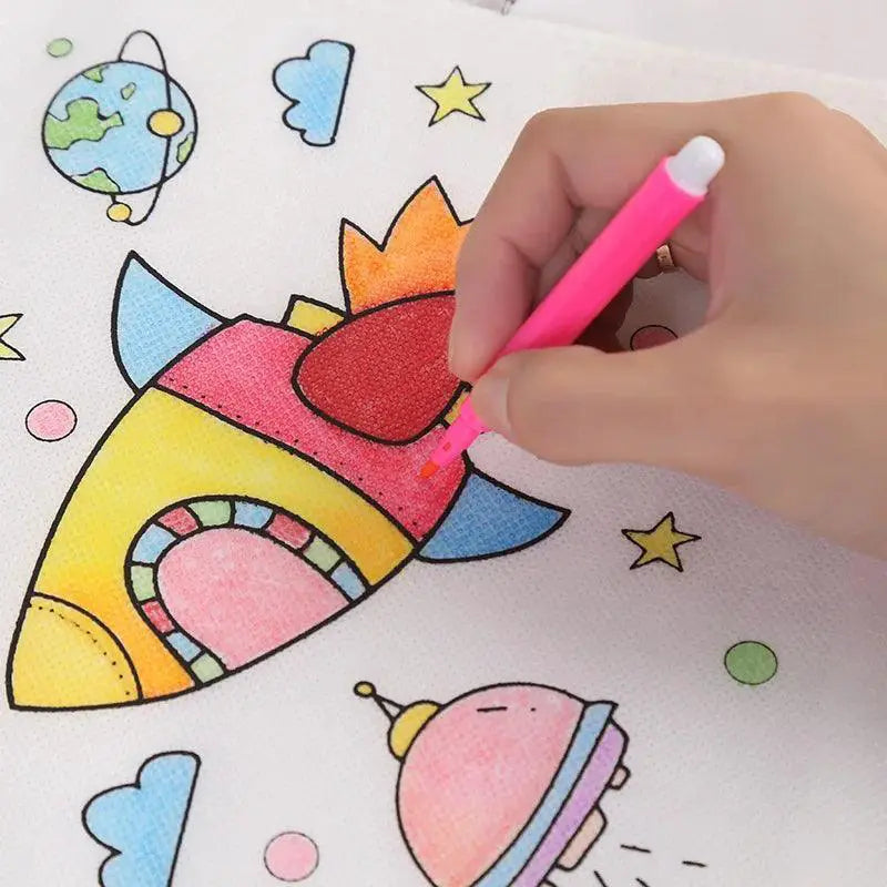 Creative Kids Personalized Graffiti Bag Art Kit DIY Set - OurLum.com