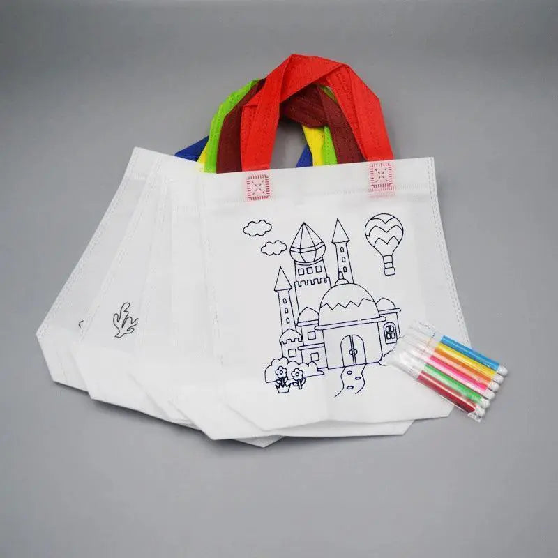 Creative Kids Personalized Graffiti Bag Art Kit DIY Set - OurLum.com