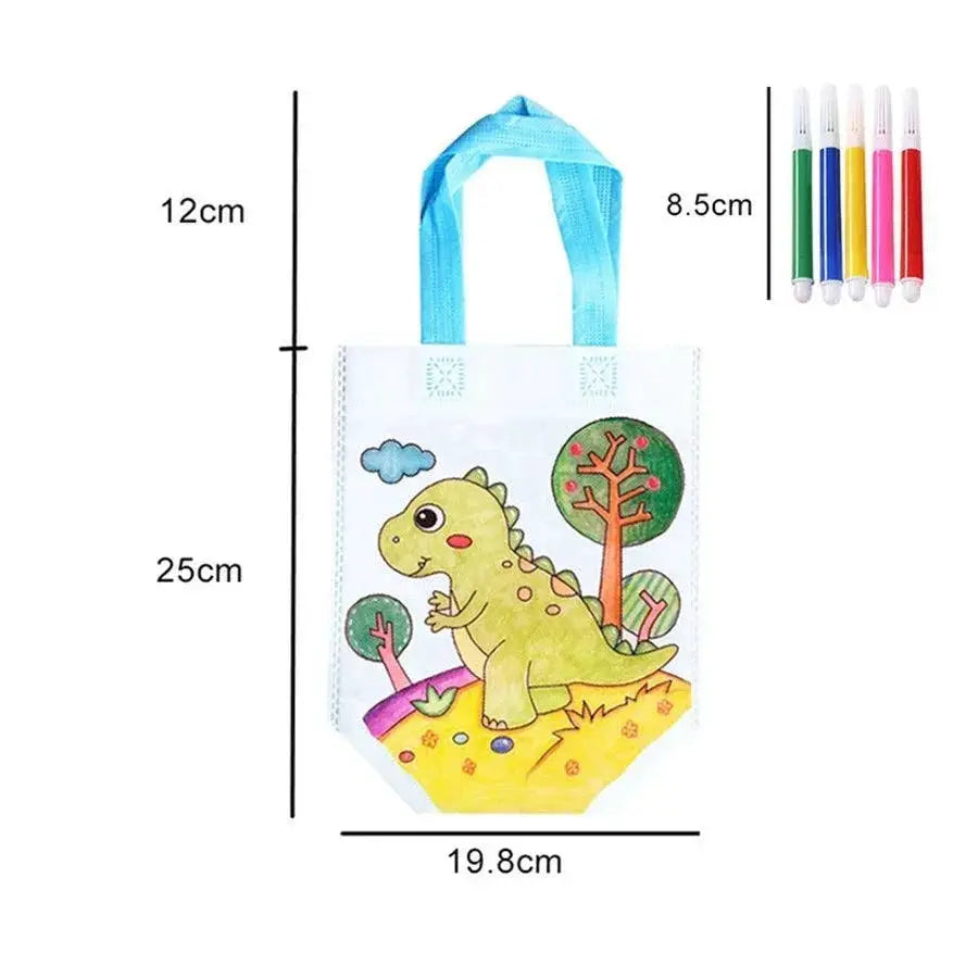 Creative Kids Personalized Graffiti Bag Art Kit DIY Set - OurLum.com