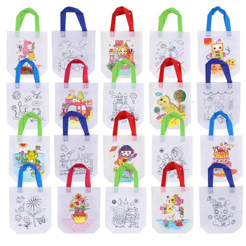 Creative Kids Personalized Graffiti Bag Art Kit DIY Set - OurLum.com