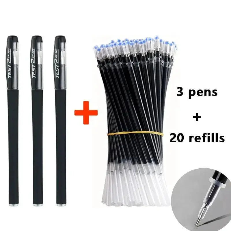 Colorful Gel Pen Set Vibrant Writing Kit For School Office