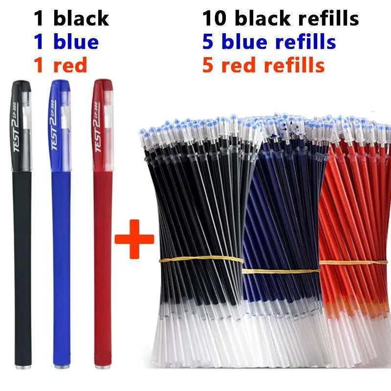 Colorful Gel Pen Set Vibrant Writing Kit For School Office