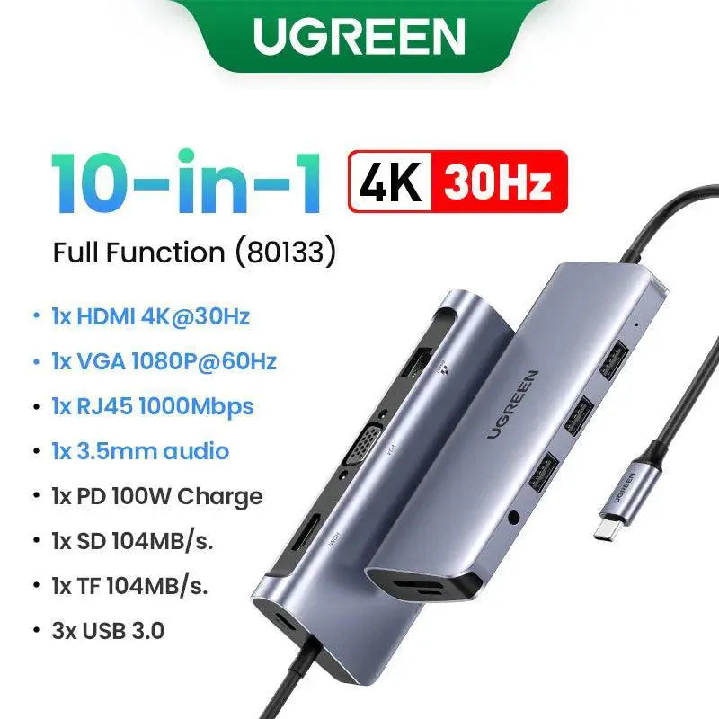 Ugreen USB C Hub with HDMI and Ethernet — product view 14