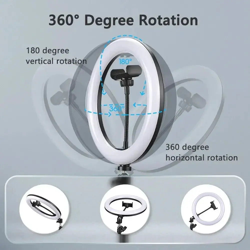 10-Inch Led Ring Light For Stunning Photos And Videos