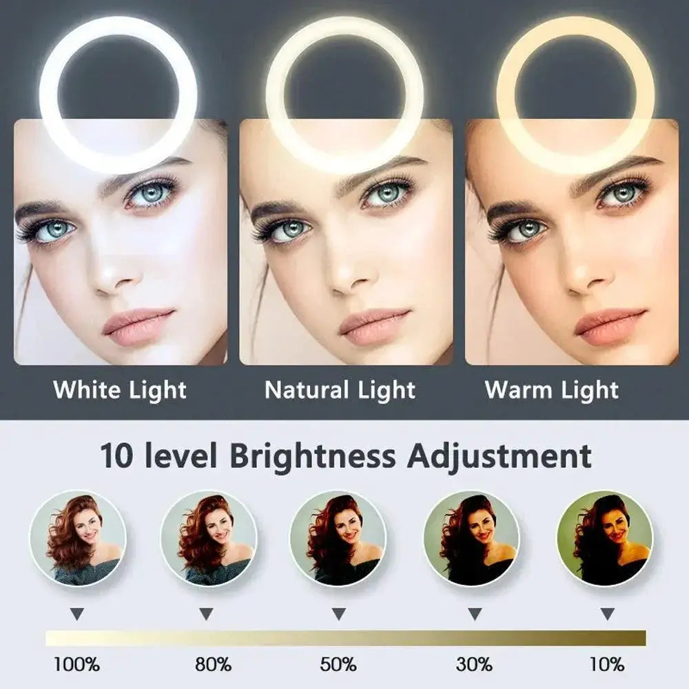 10-Inch Led Ring Light For Stunning Photos And Videos