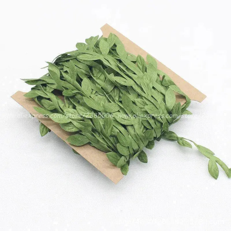 Silk Leaf Greenery Wreath Kit For Diy Wedding Decor