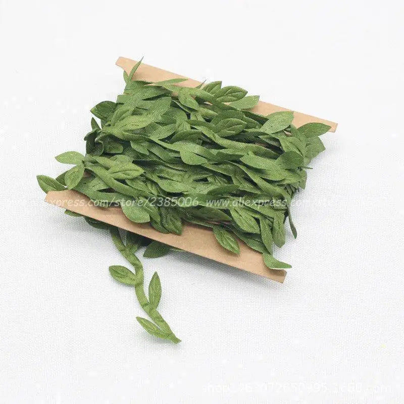 Silk Leaf Greenery Wreath Kit For Diy Wedding Decor