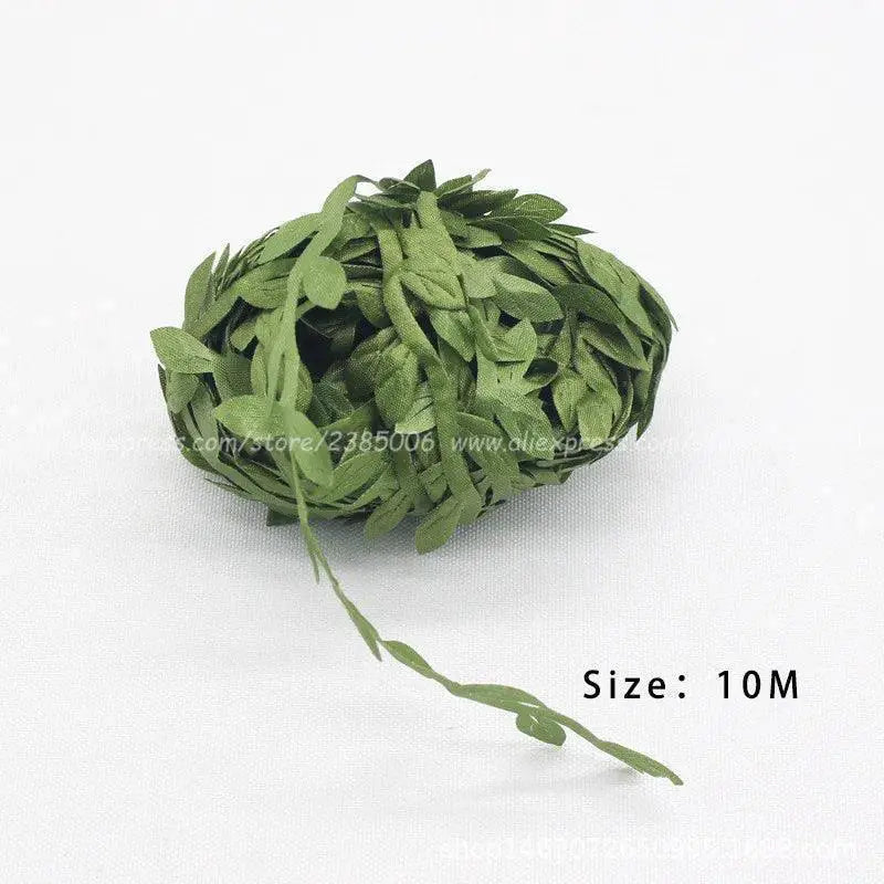 Silk Leaf Greenery Wreath Kit For Diy Wedding Decor