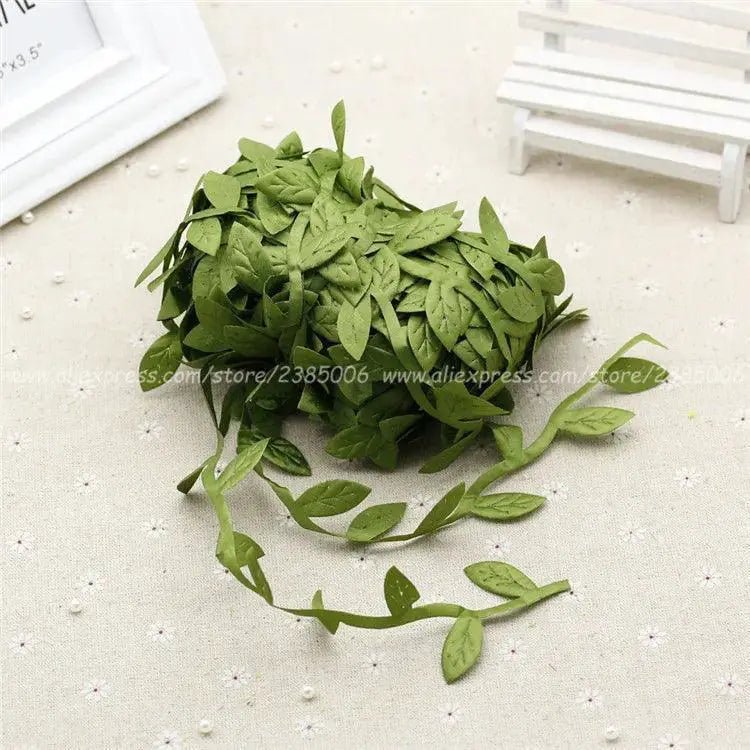 Silk Leaf Greenery Wreath Kit For Diy Wedding Decor