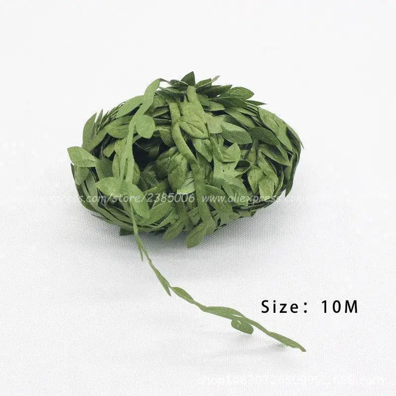 Silk Leaf Greenery Wreath Kit For Diy Wedding Decor