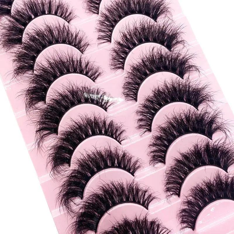 3D Mink False Eyelashes Natural Look Handcrafted Lashes