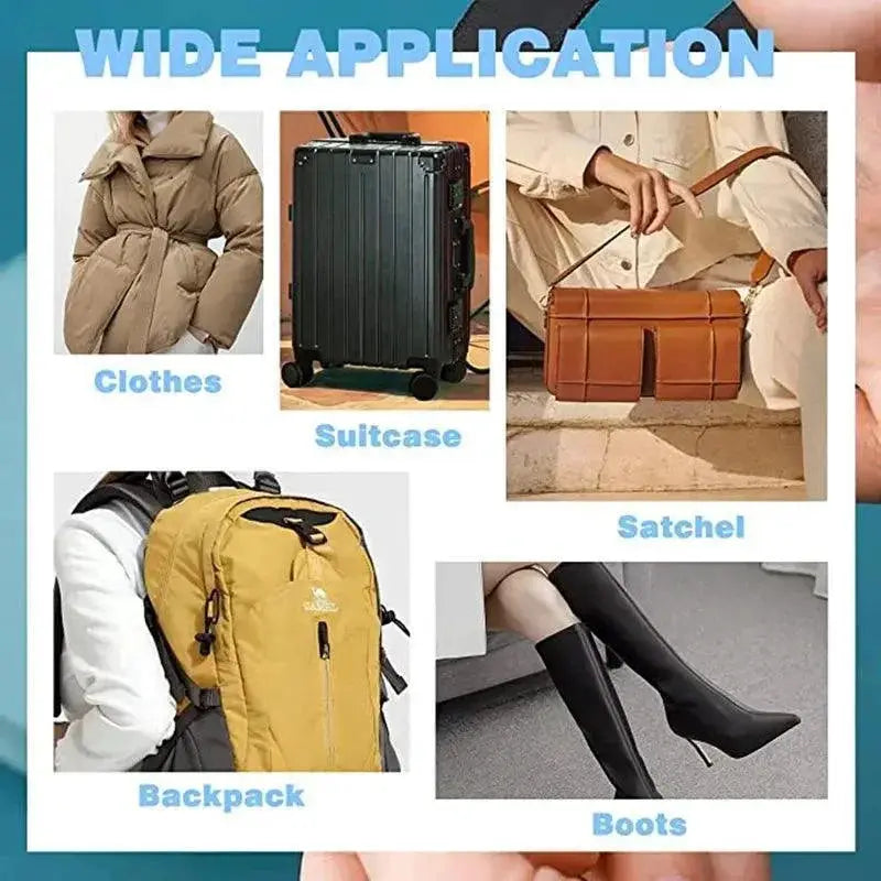 Ten Piece Zipper Slider Puller Set For Travel Quick Fixes